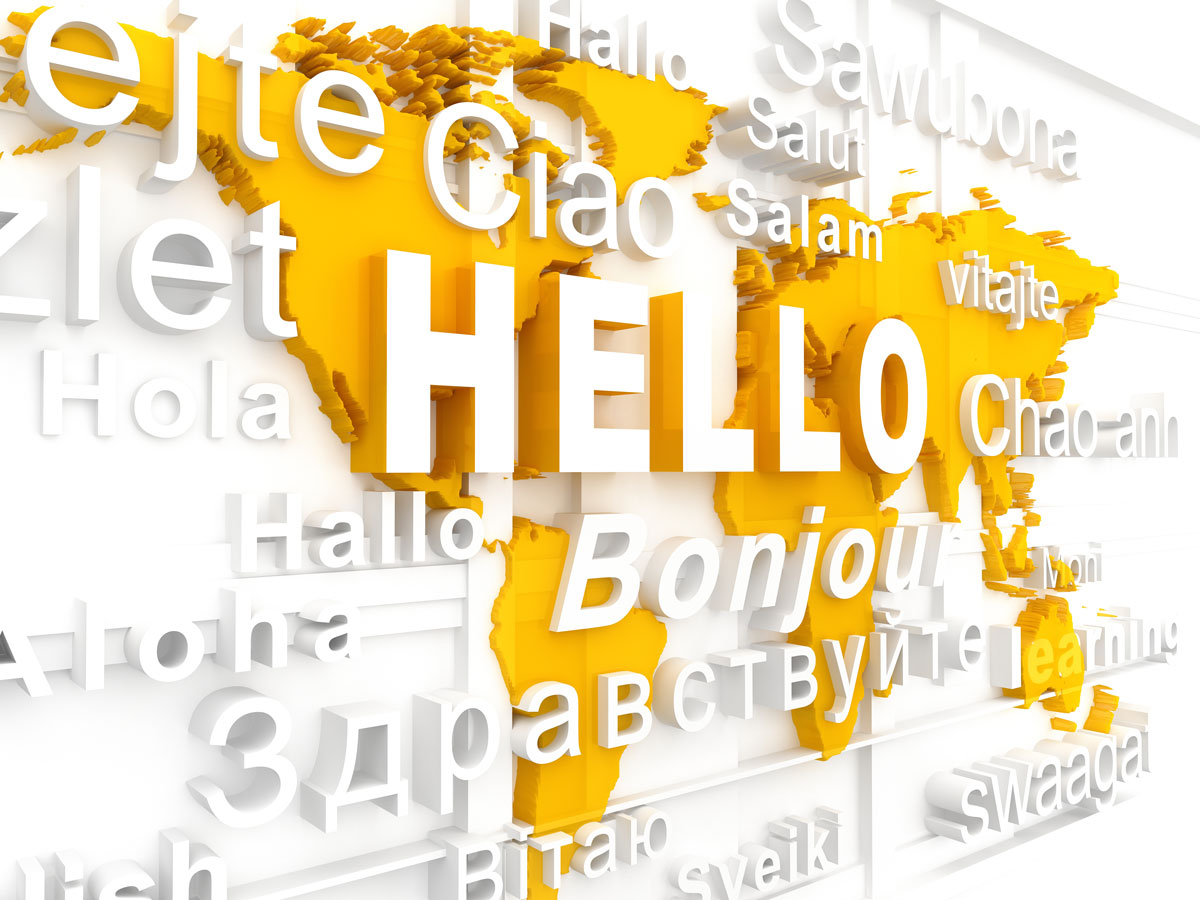 Hello in Different Languages
