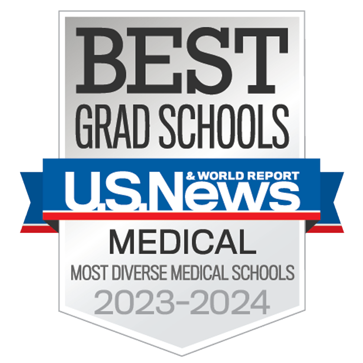 USNWR Badge for Most Diverse Medical School
