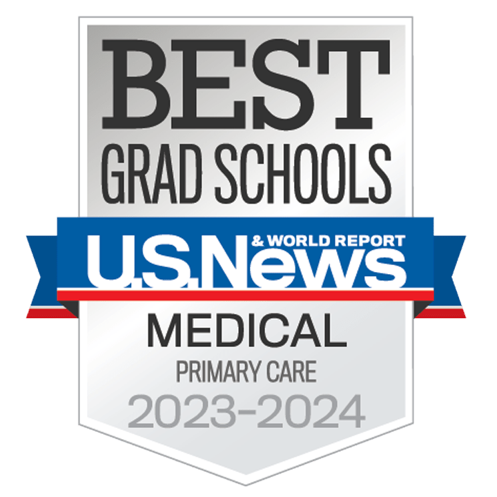 USNWR Badge for Top Primary Care Medical School 
