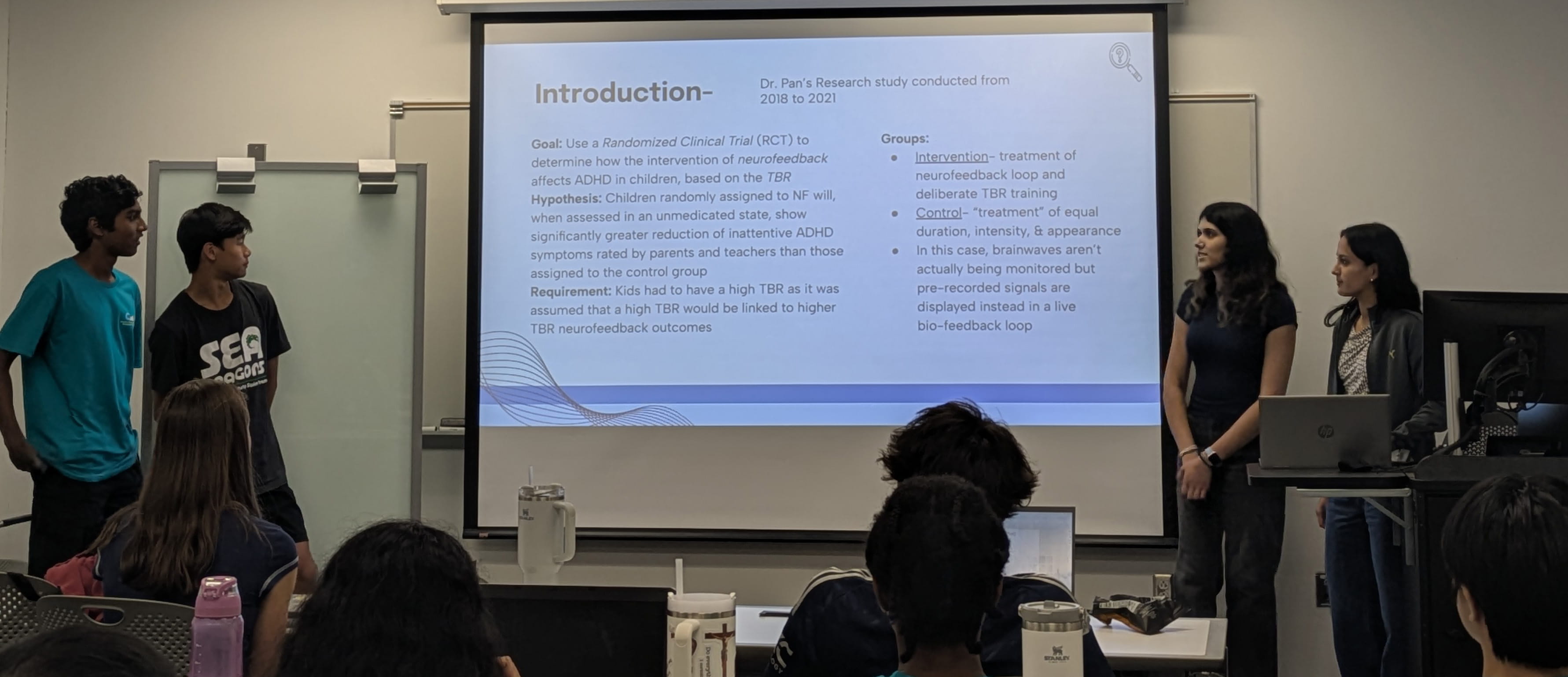 A photo of a presentation from the 2025 bootcamp.