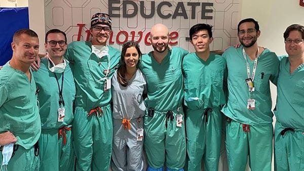 Group shot of doctors