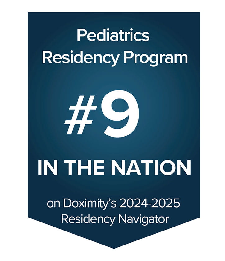 Pediatrics Doximity rating. 