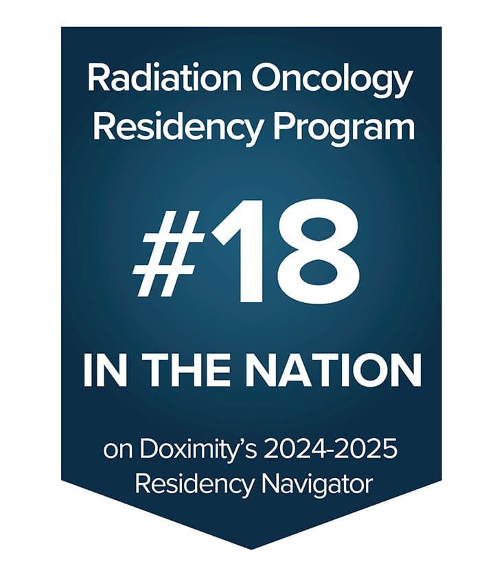 Radiology Oncology Doximity rating. 