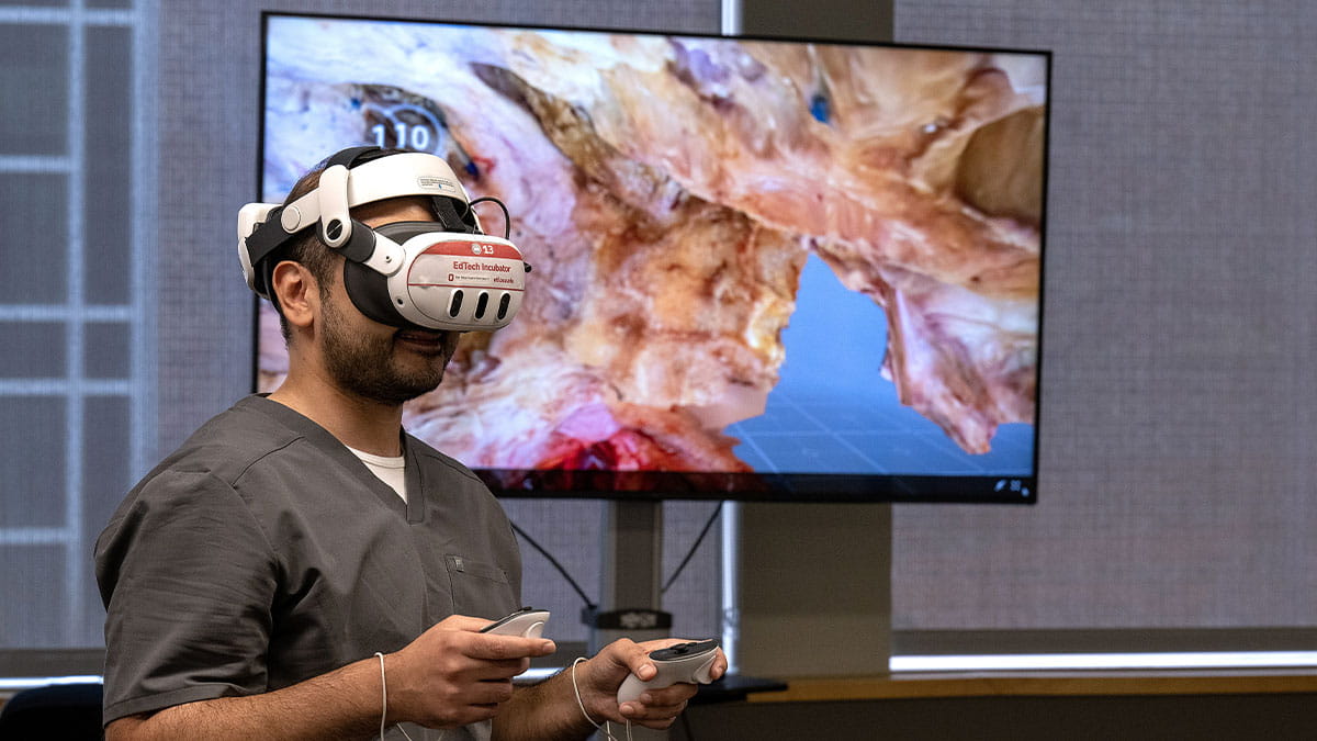 Medical students’ experiences with immersive virtual reality simulations in the university’s EdTech Incubator augment their real-life clinical practice.