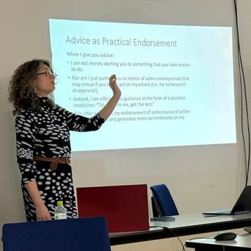 Dana Howard presents "AI is Not Your Medical Advisor”.