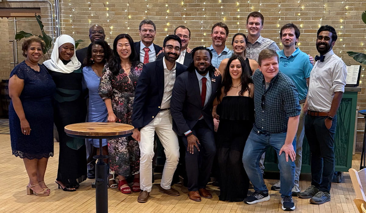 2025 Fellowship Graduation group photo.