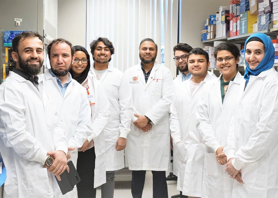 Group of students from Khan lab