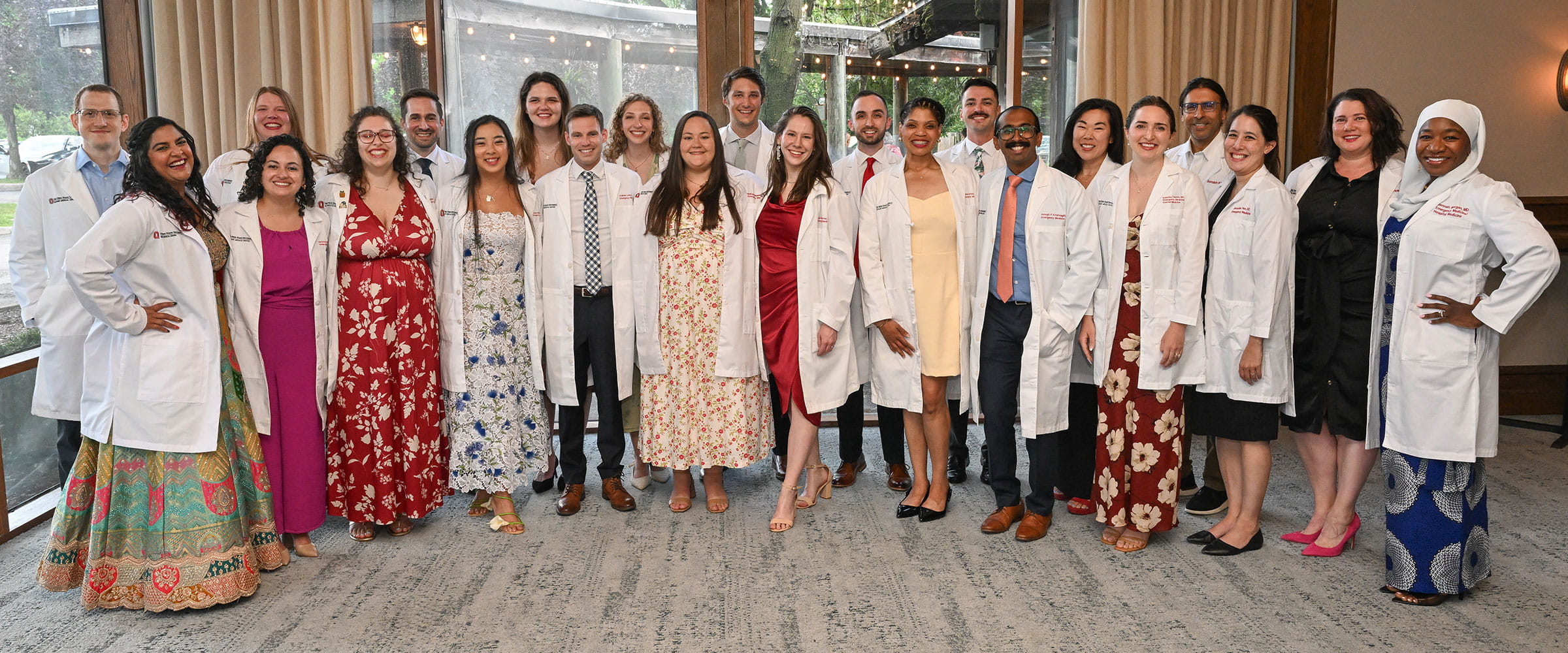 2026 EM residency group photo.