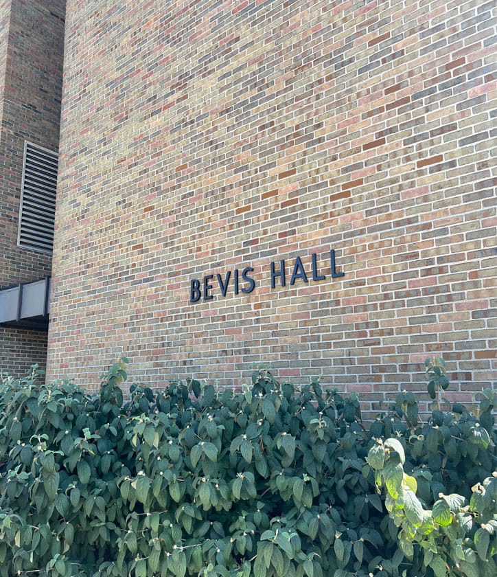 Photo of building from outside, brick