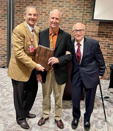 Group posing together at 8th Annual Michael J. Patzakis, MD Endowed Lectureship