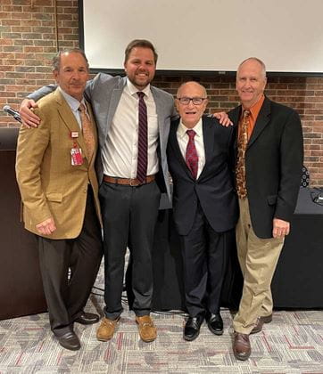 Group posed together for 8th Annual Michael J. Patzakis, MD Endowed Lectureship