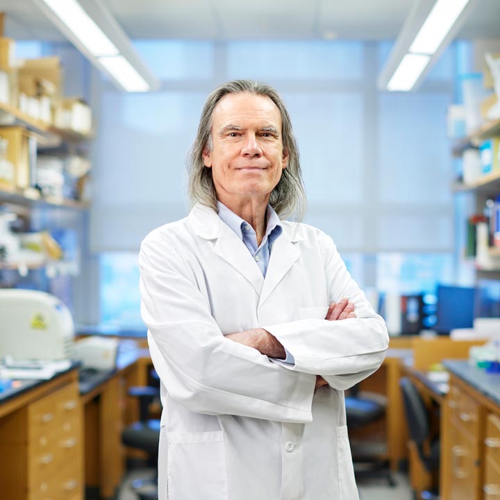 Redefining-Cancer-Researcher Ed Mroz in the lab