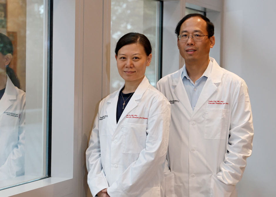 Dr. Wa Du and Dr. Yanbo Fan