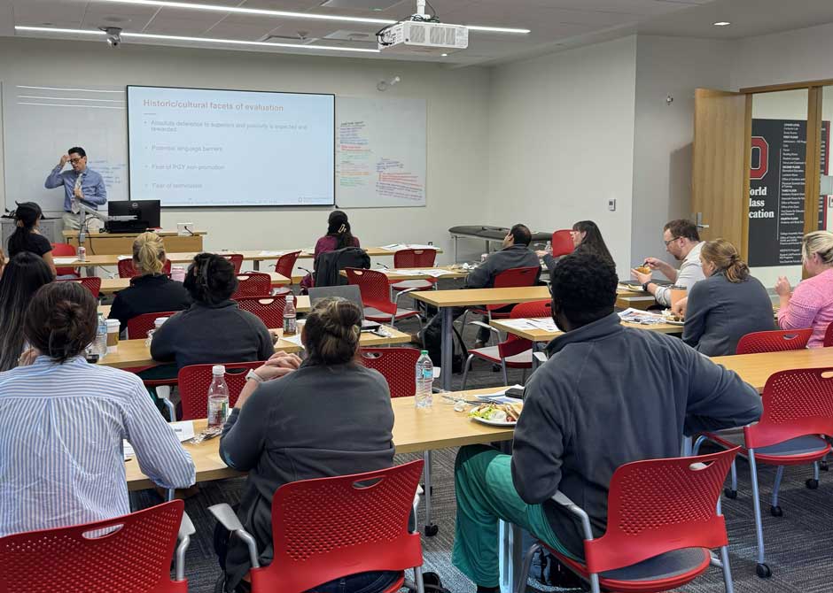 fellows in the classroom