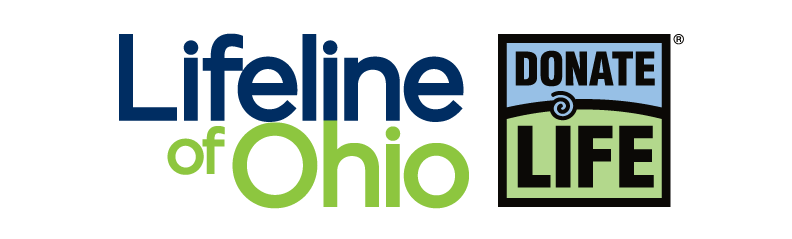 Lifeline of Ohio Donate life logo