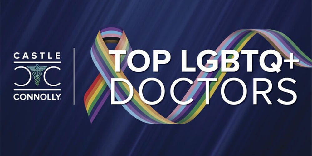 Castle Connolloy Top LGBTQ+ Doctors Badge