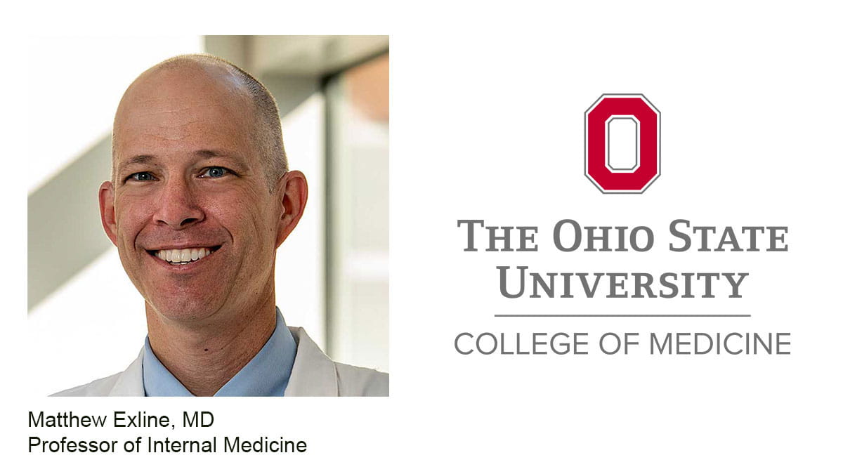 Matthew Exline and The Ohio State University College of Medicine Logo