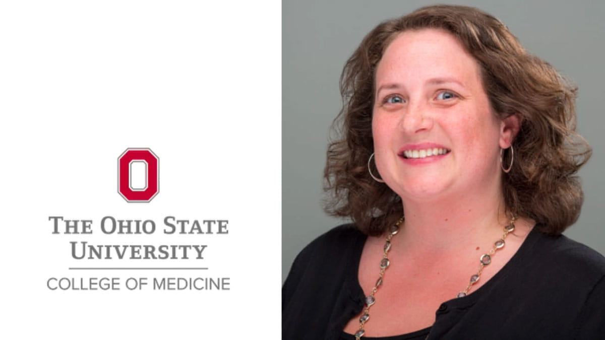 The Ohio State College of Medicine logo and Kristy Townsend