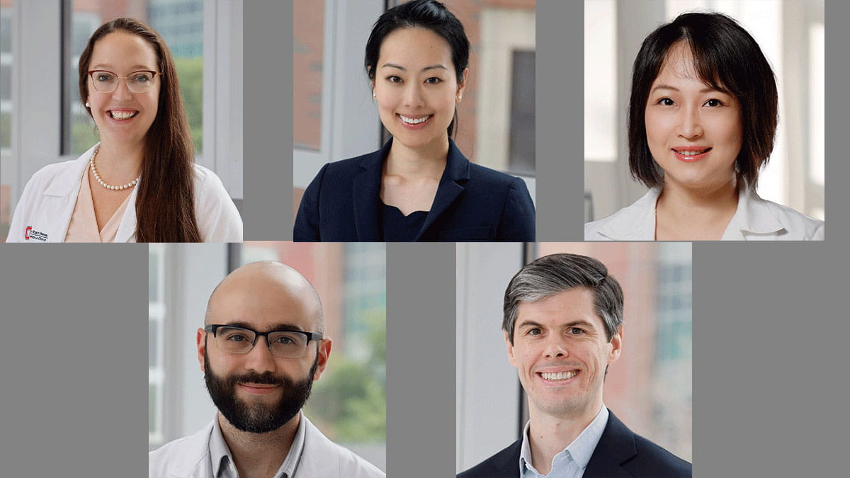 Image of the five 2025 RIDCA winners