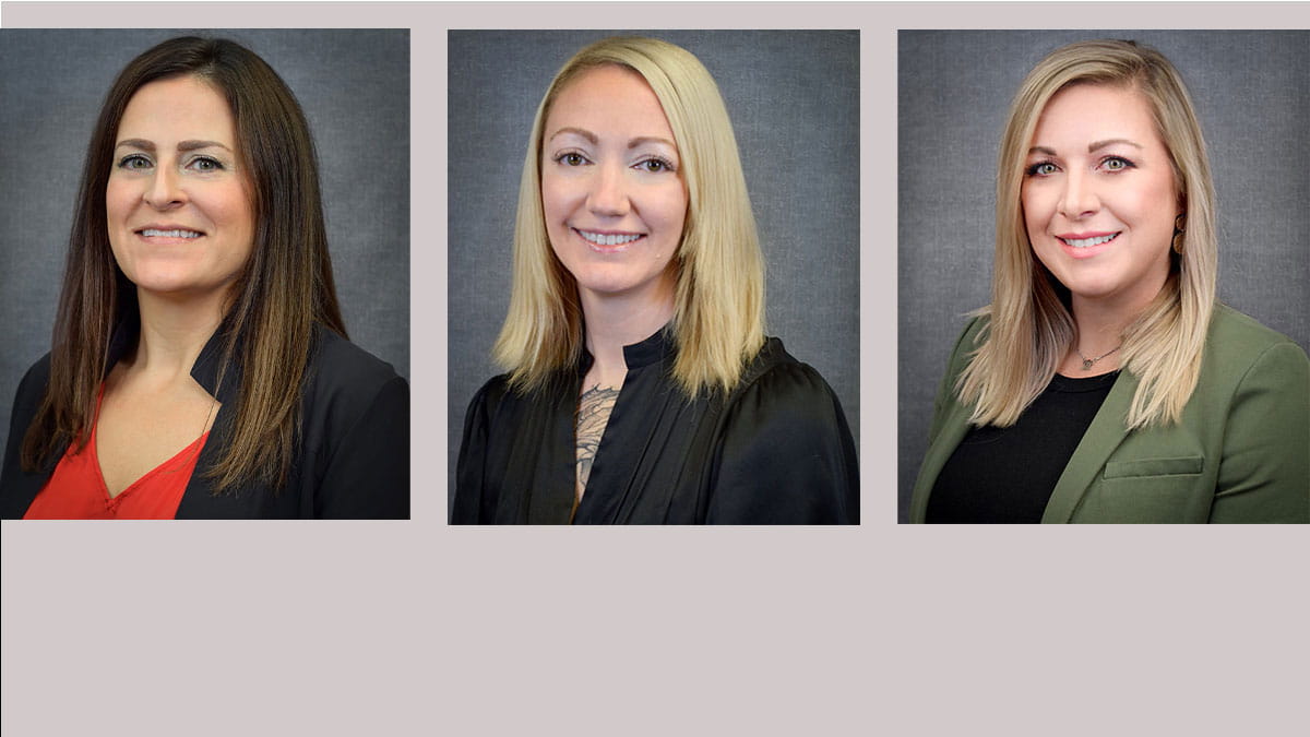 Image of Mandy Agnew, Angela Harden and Randee Hunter.