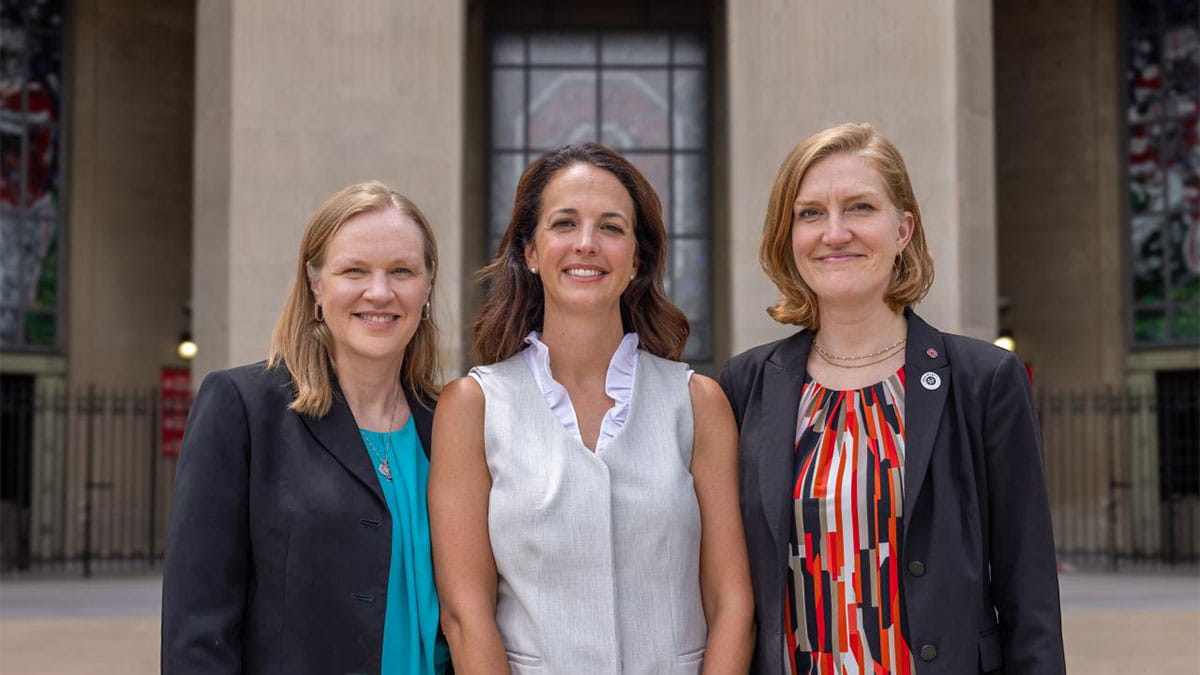 Christin Burd, Ashley Rosko and Carolyn Presley