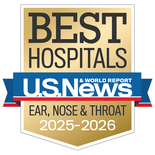 Ear, nose and throat USNWR badge