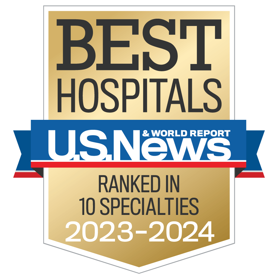 TOP-RANKED HOSPITALS ACCORDING TO USNews & WORLD REPORT IN 10 SPECIALTIES FOR THE 2023-2024 PERIOD
