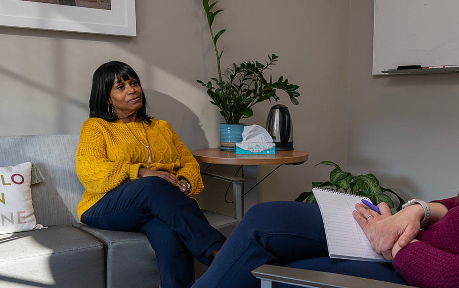 Older Adult Therapy Session