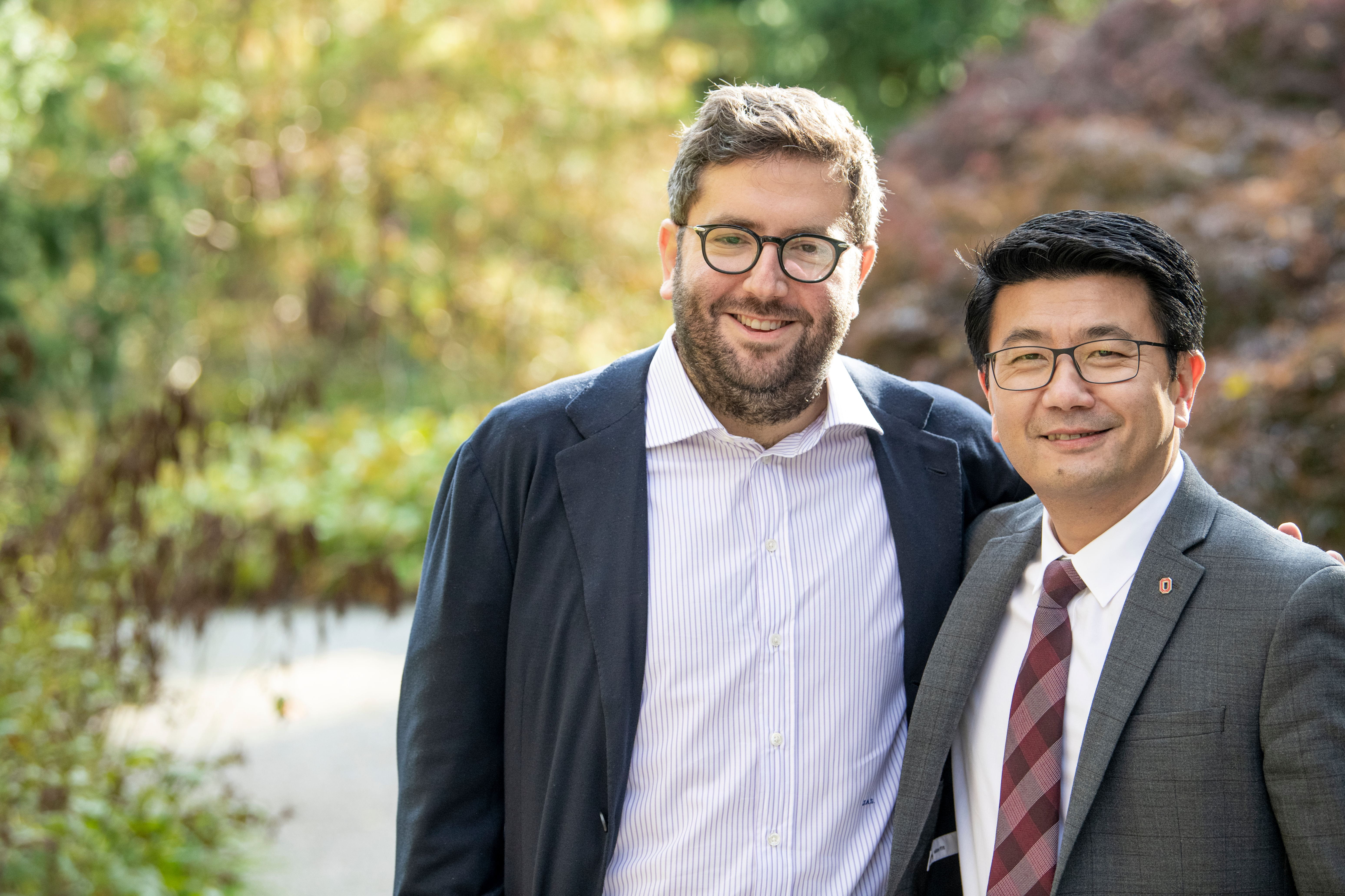 Jeffrey Schottenstein and Dr. Luan Phan